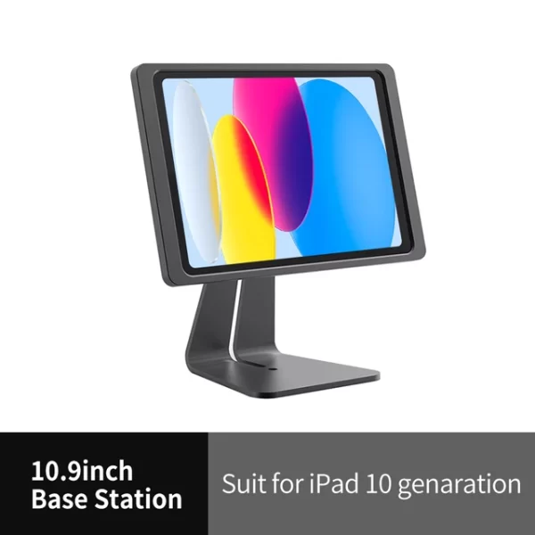 A7ef8de40f48341f3930231c18ff4d2d2d.jpg_640x640.jpg_.webp EMONITA Magnetic iPad Desk Stand with Charging Case (18W, 360° Rotation and 90° Tilt)