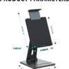 51BqNhwqqgL._AC_SL1000_ Auto Clamping Foldable Tablet Stand 8–14‑inch – EMONITA High SnapStand best for iPad & Android Tablets