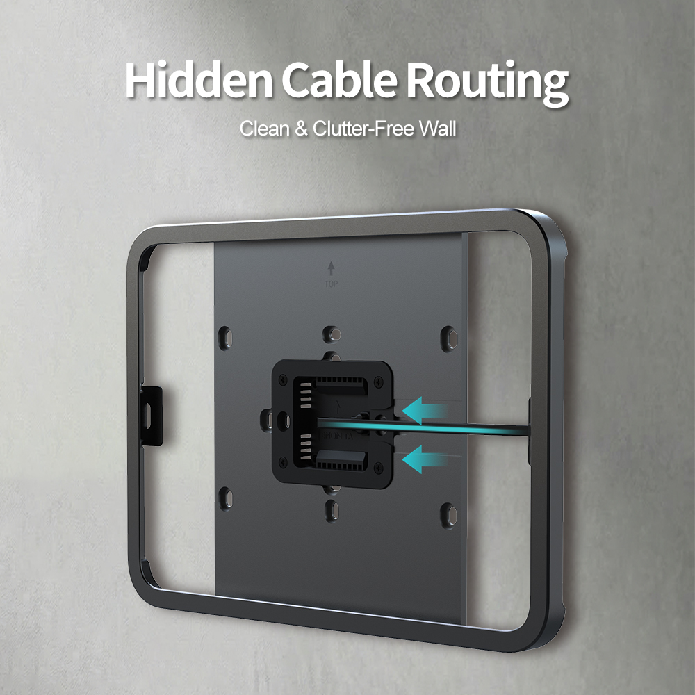 Fixed iPad Wall Mount with Power