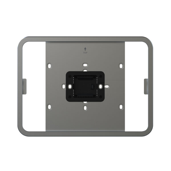 5 EMONITA Fixed iPad Wall Mount with Power | Screw Lock Flush Frame Anti Theft
