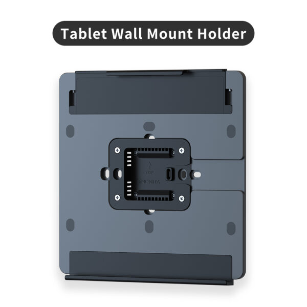 SKU Retractable Tablet Wall Mount Holder with Built‑In AC Power for Samsung, HUAWEI, Redmi & More