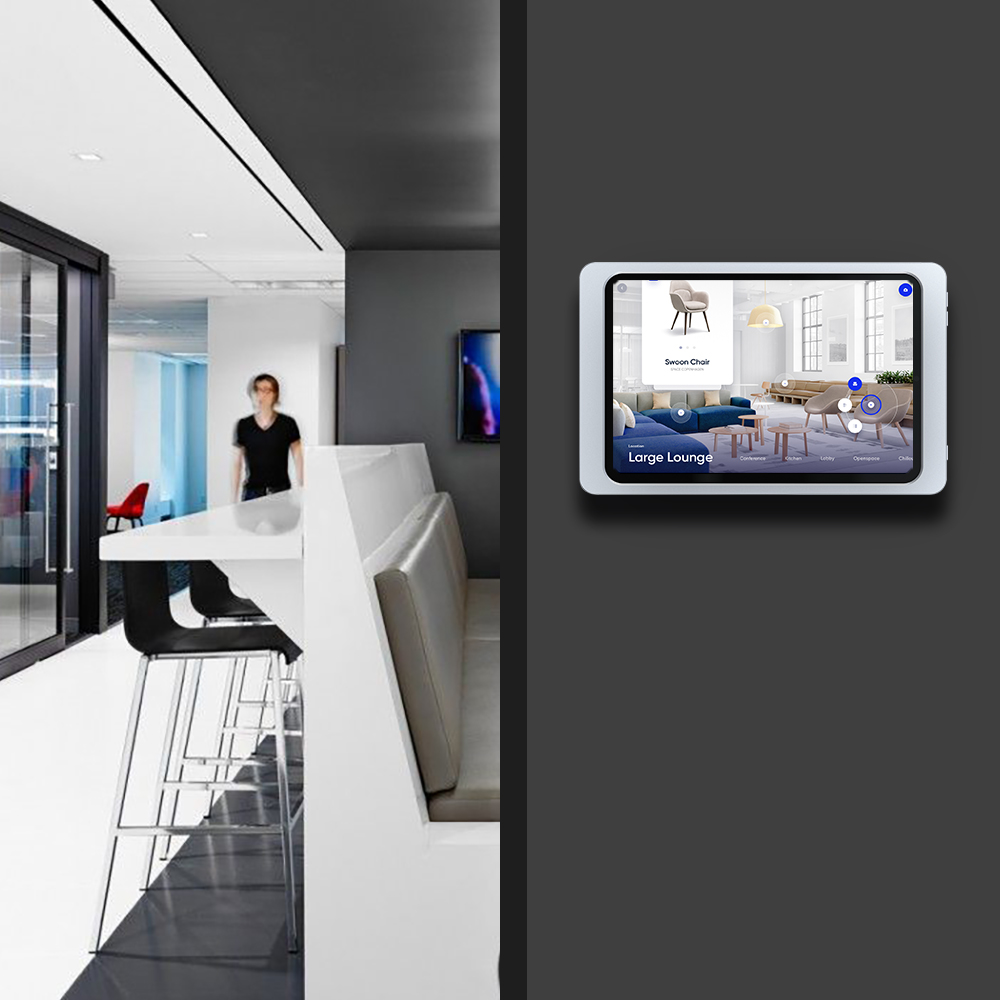 iPad wall mount control panel
