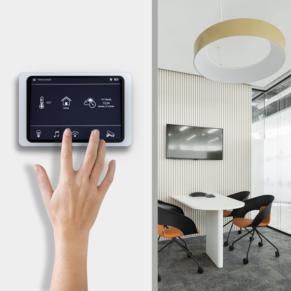Tablet wall charging mount
