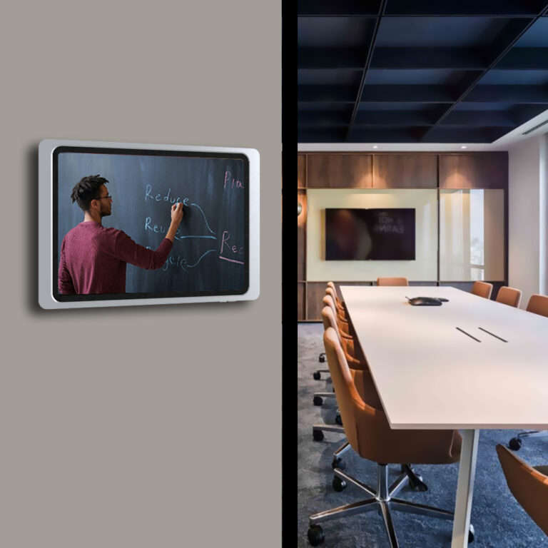 Tablet wall charging mount