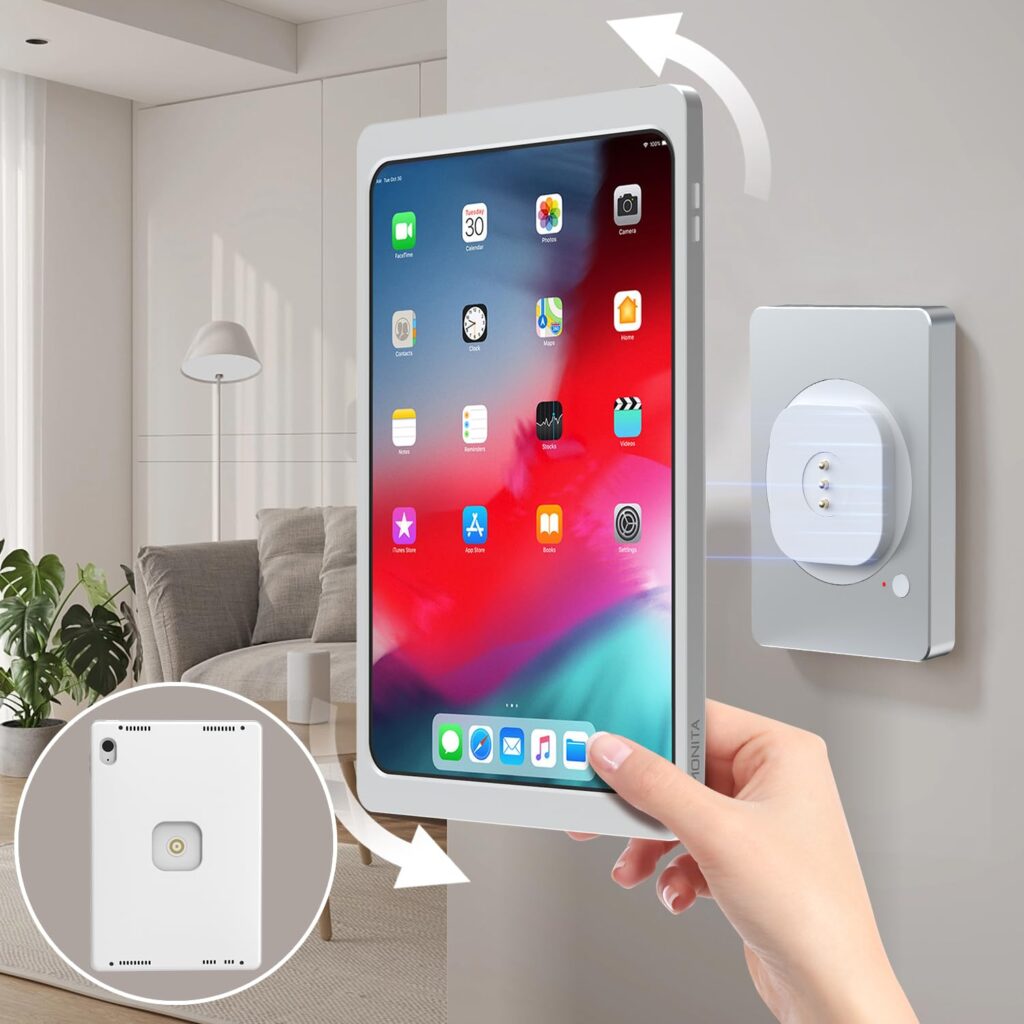 Powerful PoE iPad Wall Mount