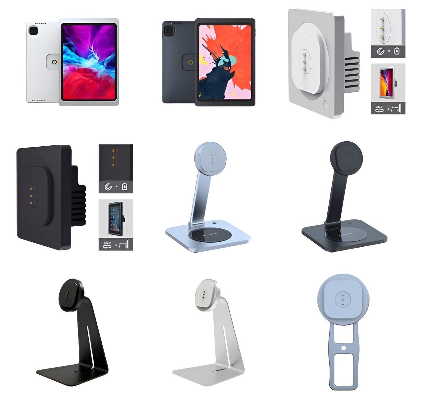 Modular Magnetic iPad System