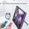 EMONITA Magnetic iPad Handheld Stand with 18W Charging (360°/180°, Portable Aluminum)